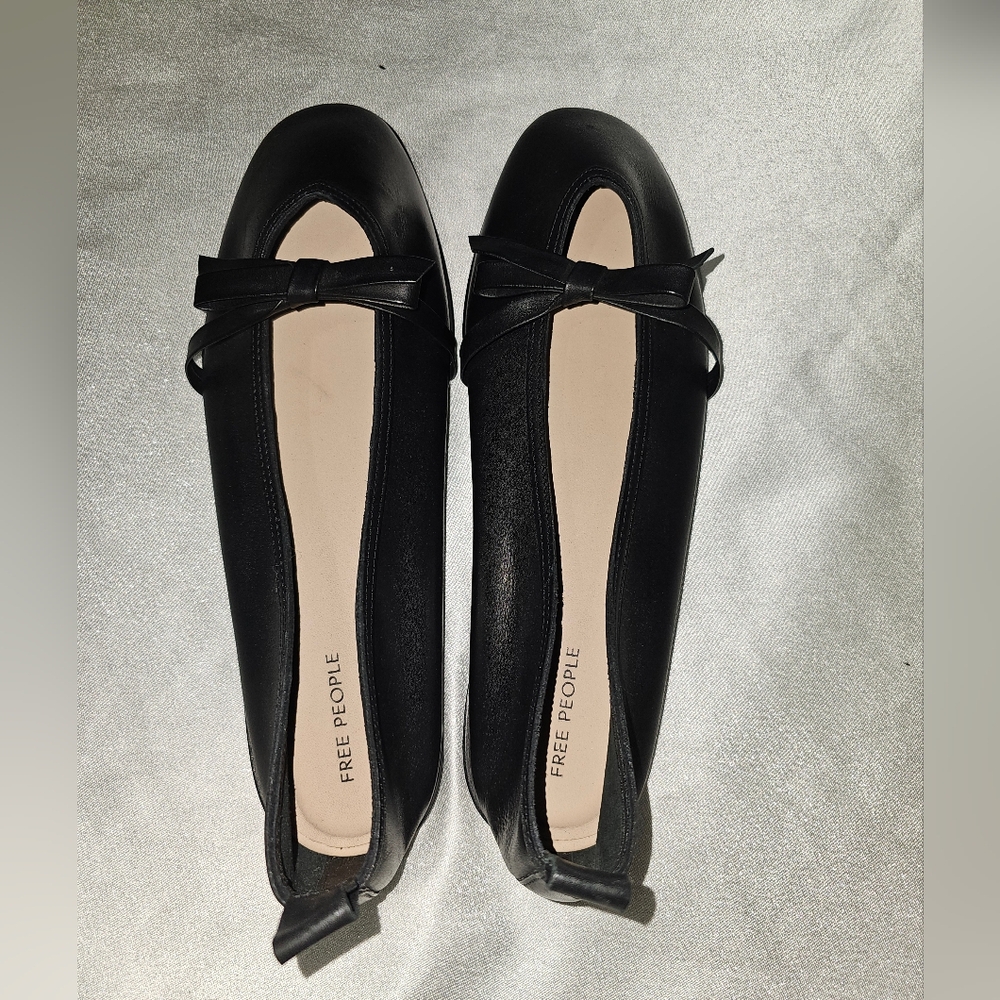 Free People Black Flats - Picture 10 of 11